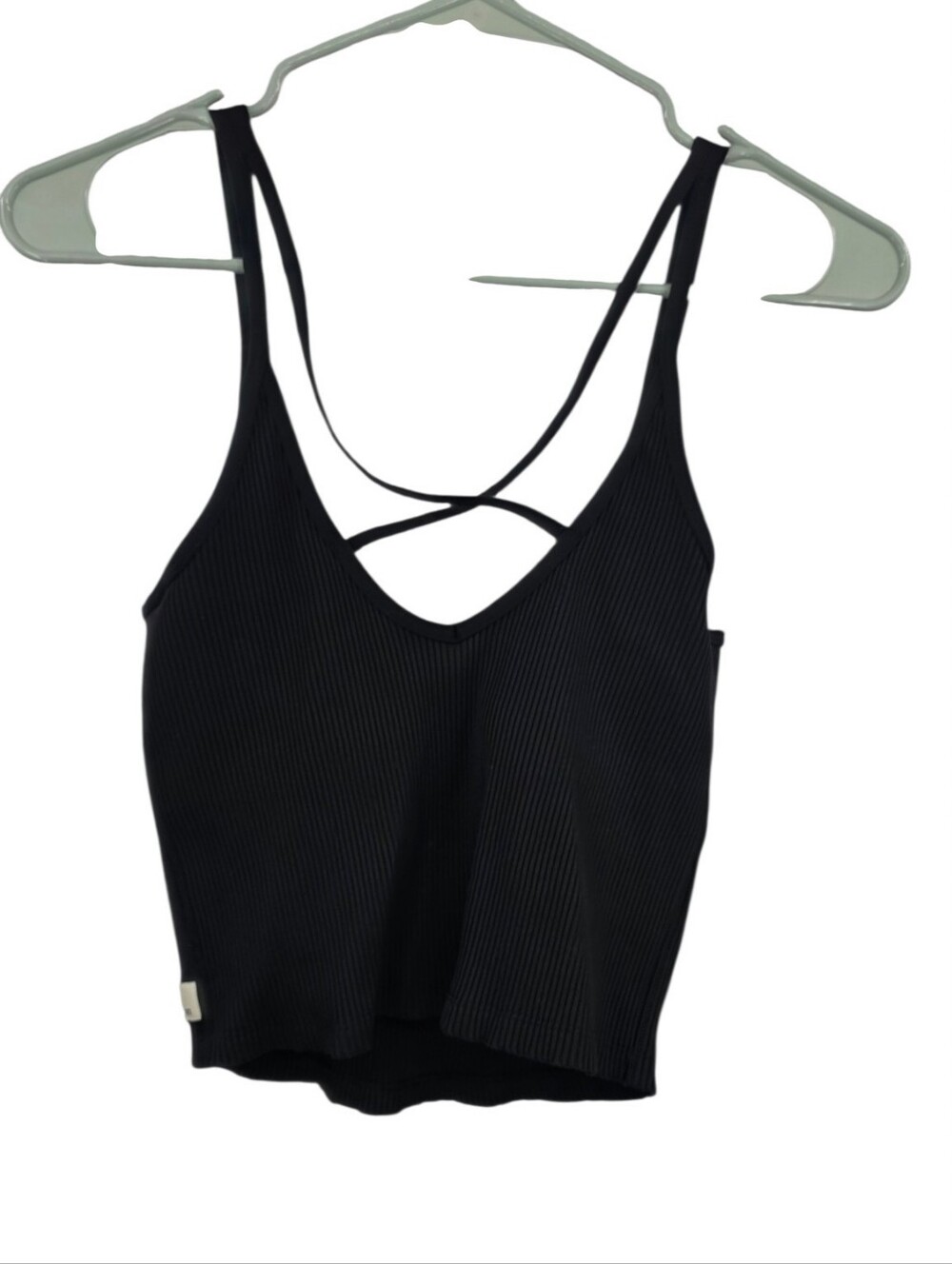 Vuori Cropped Ribbed Tank Medium - Picture 2 of 4